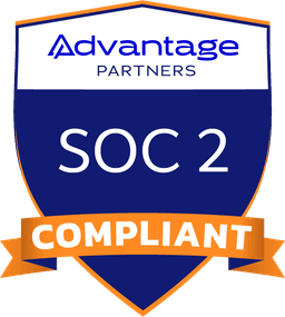 SOC 2 Compliant — audited by Advantage Partners